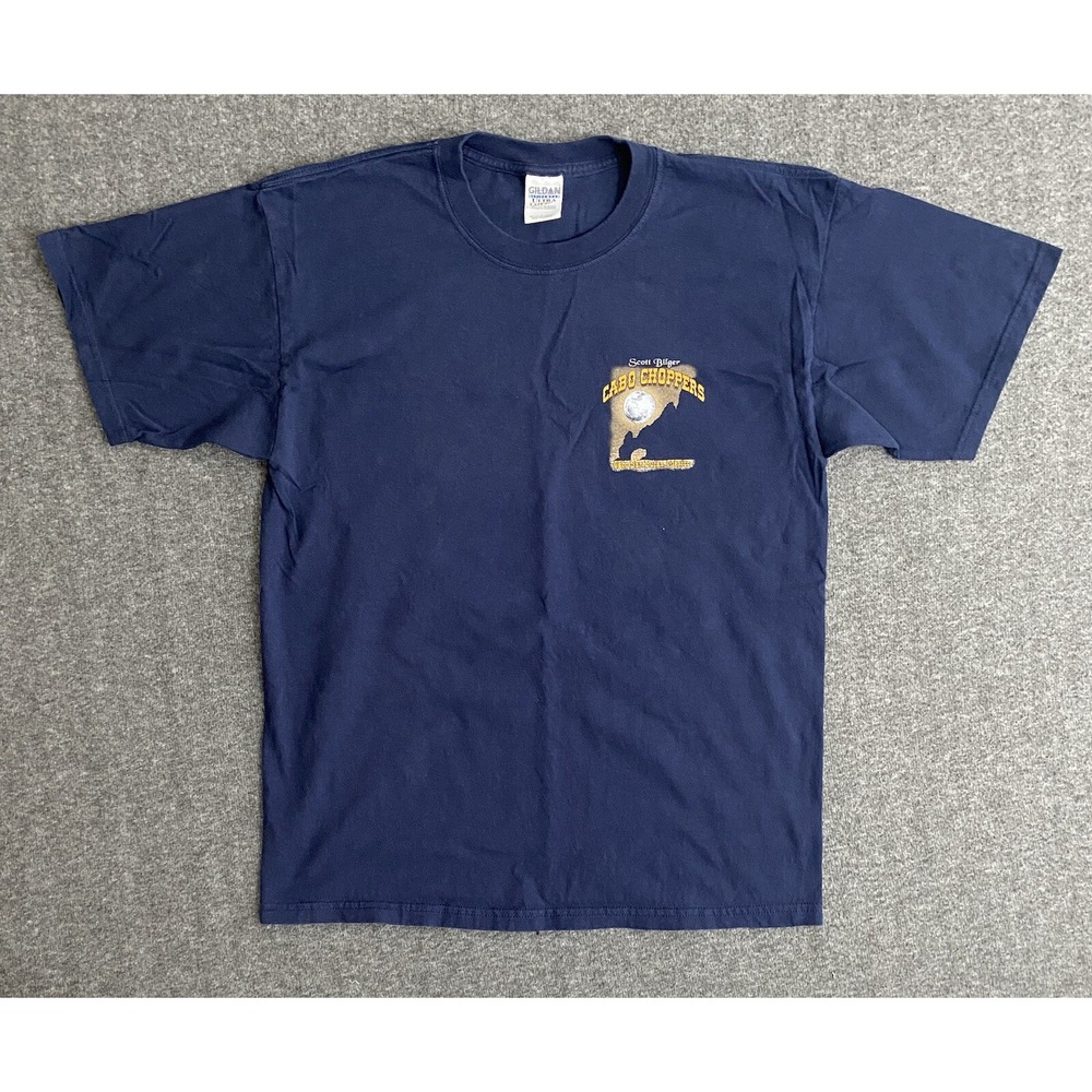 T SHIRT UNISEX NAVY BLUE CABO SAN LUCAS MÉXICO SIZE L